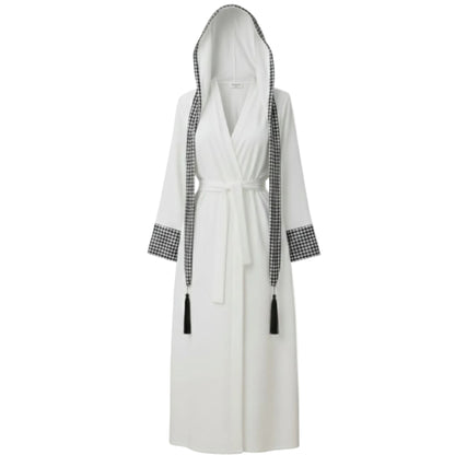 Kadın Müslin Kapüşonlu Kimono