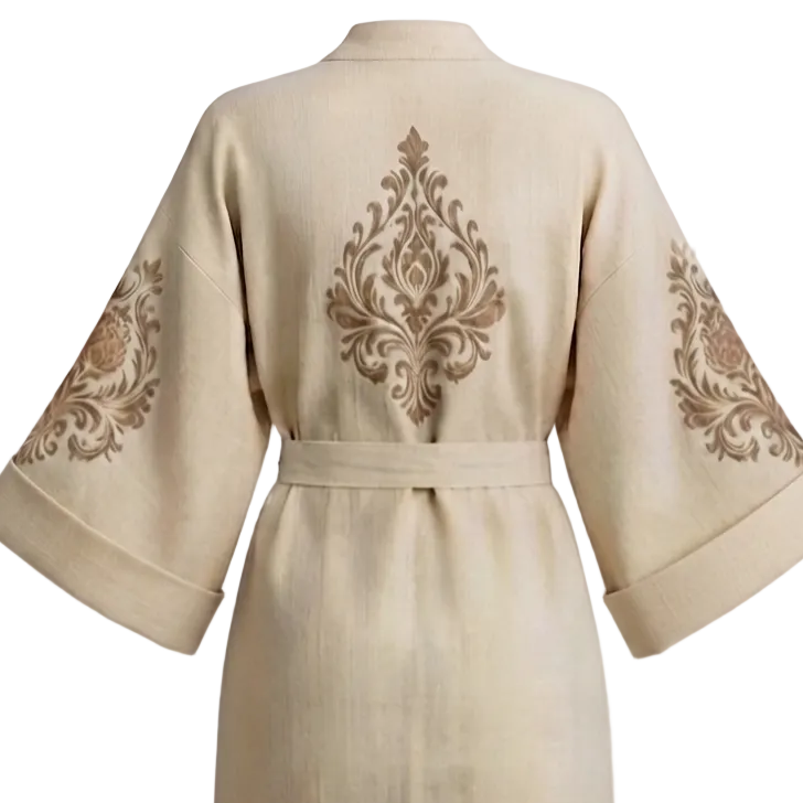 Sultan Model Kısa Kimono