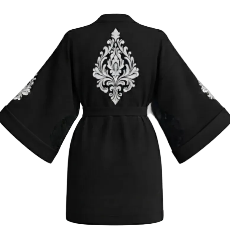 Sultan Model Kısa Kimono