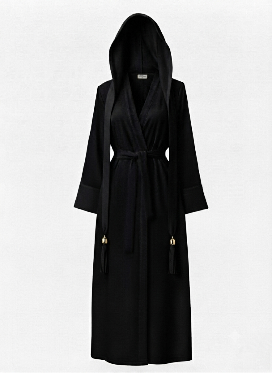 Kadın Müslin Kapüşonlu Kimono