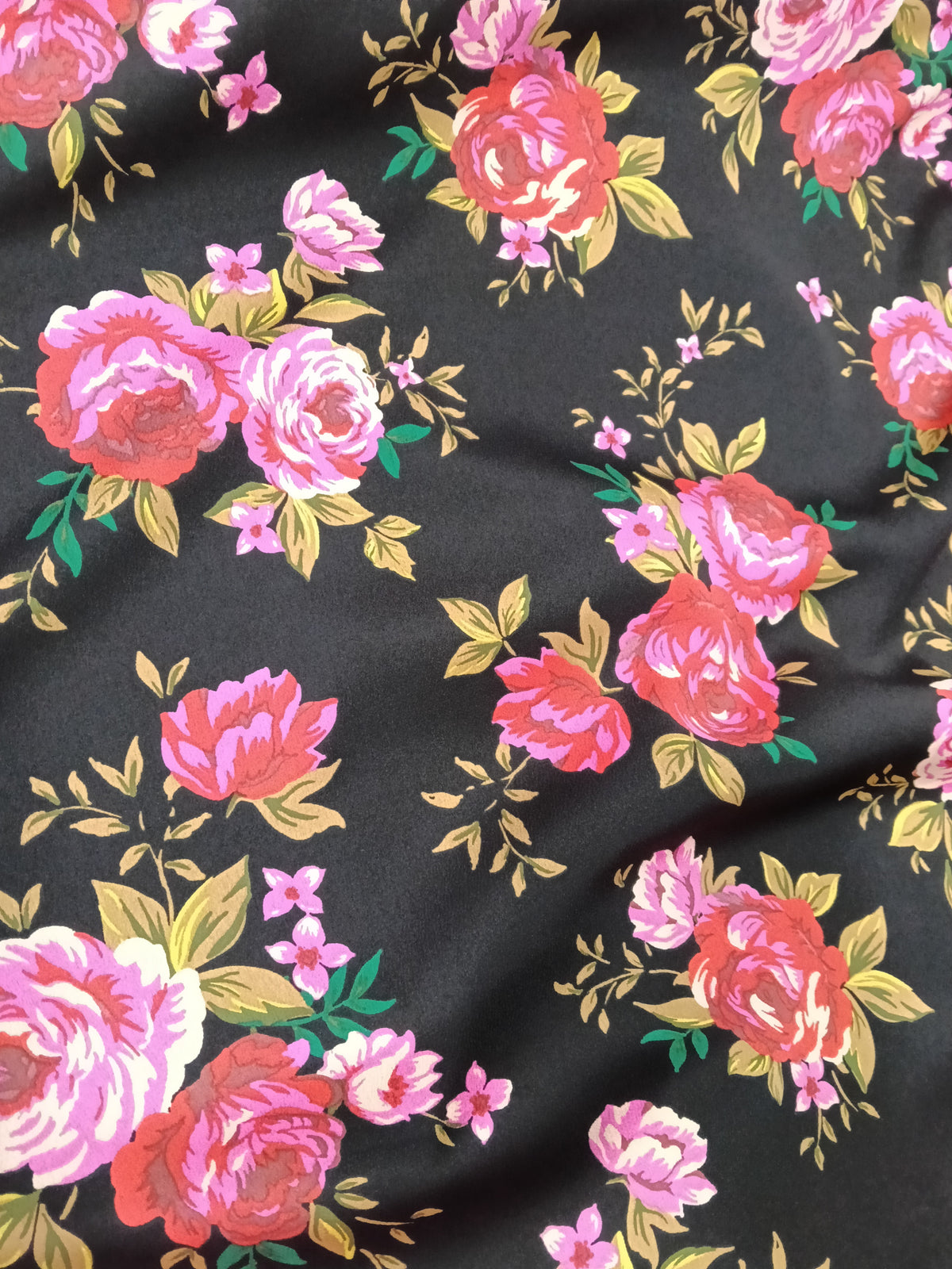 Lüks Krep Saten Kimono