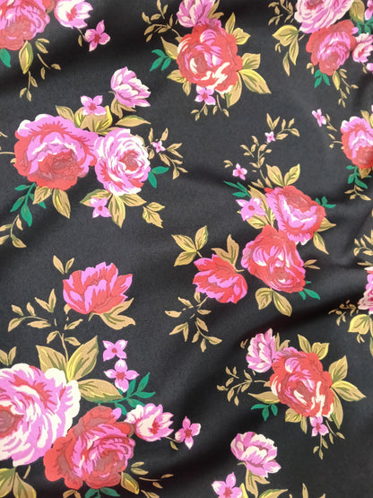 Lüks Krep Saten Kimono